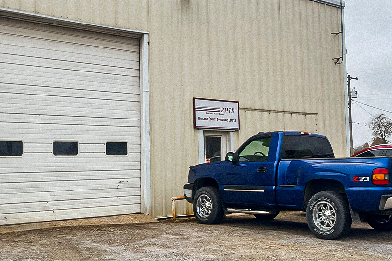 exterior photo of the RMTD Olney, Illinois location